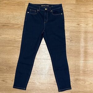 MICHAEL KORS Navy Blue Skinny Jeans
